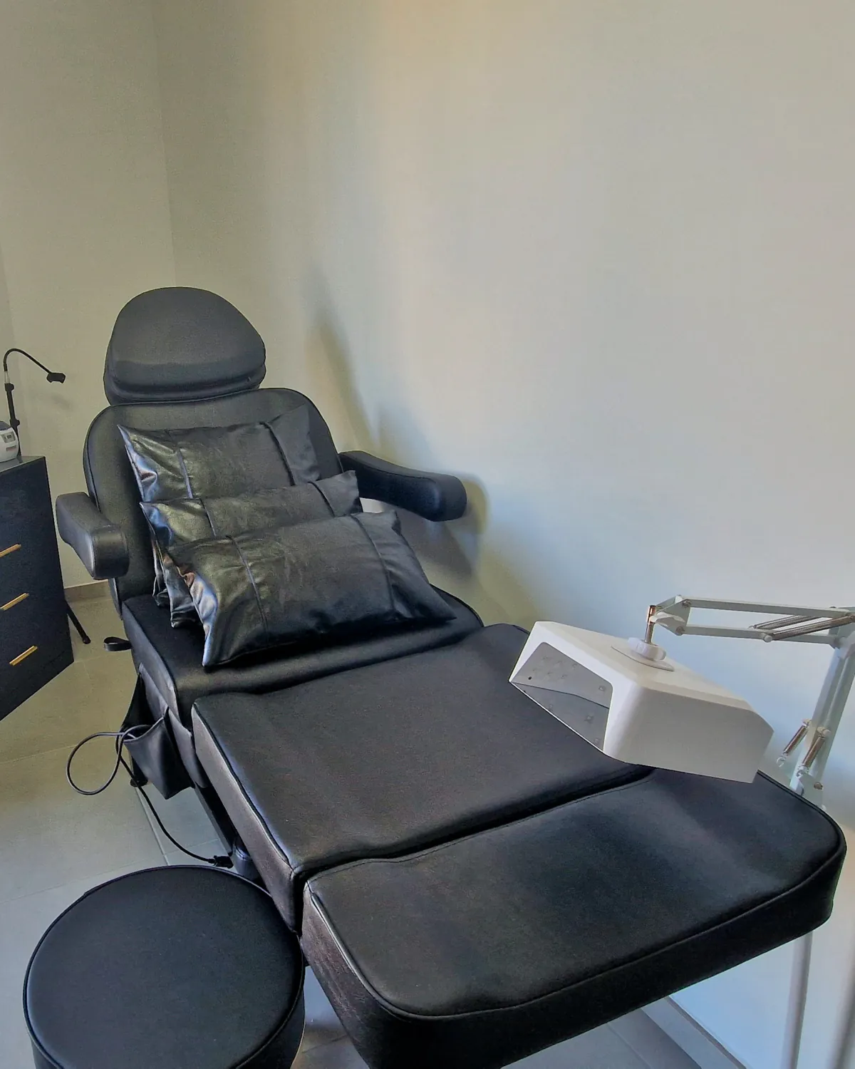Fauteuil de soin des pieds de l’atelier